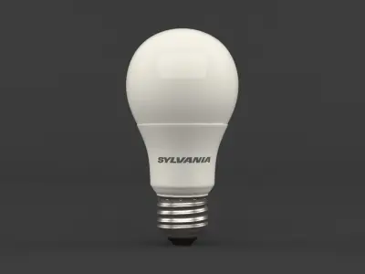 LED light bulbs 3D model