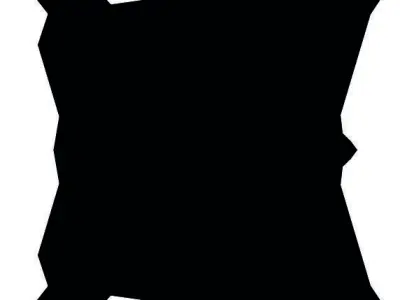 Travel mouse pad - bear skin rug 3D print model