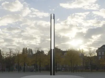 Light Column -8- Street Light -9- 3D model