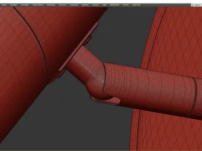 Rickon Wall Spot Low-poly 3D model