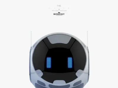 Cute baby monitor  3D model