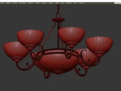 Arte Lamp WINDSOR Low-poly 3D model