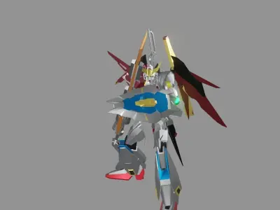 The Mecha Attacker 4 3D model