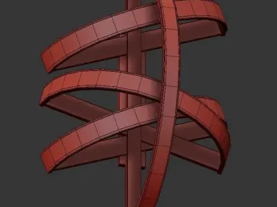 Cut Circle 3D model