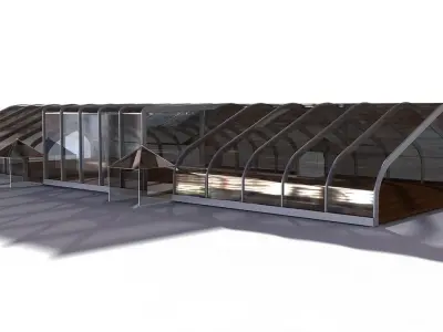 TENT AUDITORIUM 3D model