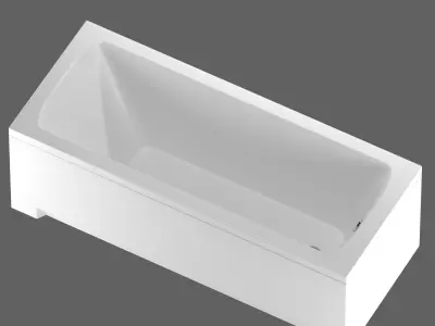 OPTIMA RECTANGULAR BATH Free 3D model