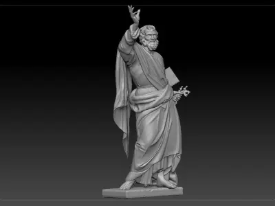 disciples of jesus07 3D model 3D model