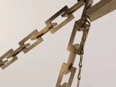 Hanging custom light 3D model