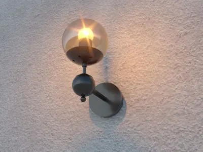 wall Light 2 3D model buy