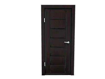 Door entrance Low-poly 3D model