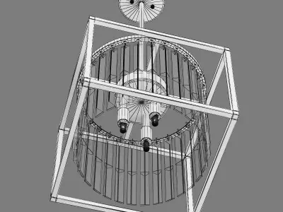 713037 Regolo Osgona chandelier 3D model