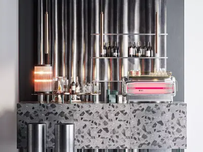 Metalcraft Bar 3D model