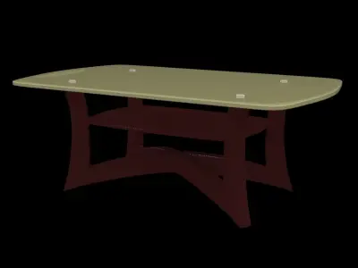 Center Table Low-poly 3D model