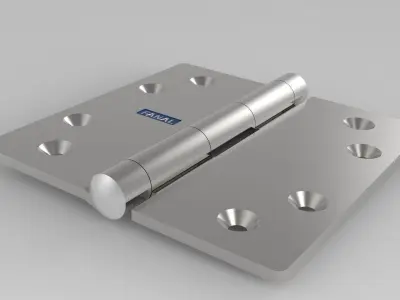 Door Hinge 3D model
