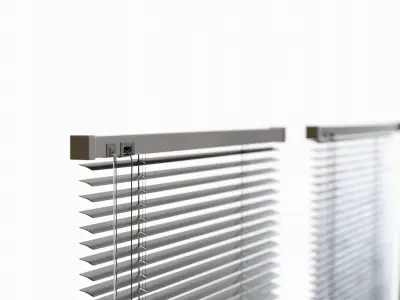 Metal Blinds Collection  Low-poly 3D model