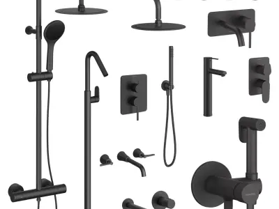 Faucet Set Ramonsoler 3D model