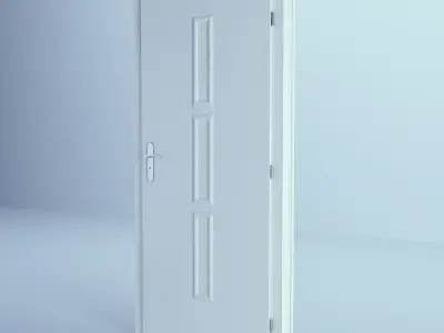 White Door 2 3D model