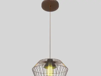 Chandelier 05 3D model purchase