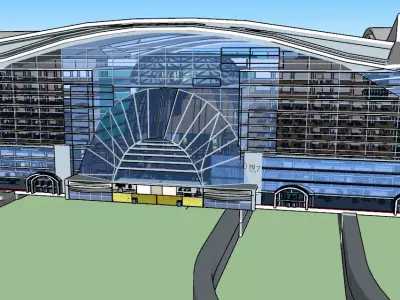 The NEW CENTURY GLOBAL CENTER 2020 3D model