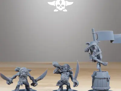 Gobs Pirates 3D print model