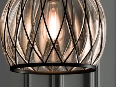Hanging lamp LOFT HOUSE P-163 3D model
