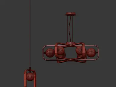 Maytoni Avola Celing Light Set 3D model