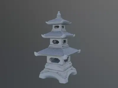 shogun japan props 3D model