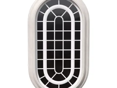 Architectural Classic Window 3D Model 16 3D model