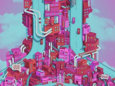 Penisylvania - Weekly 3D Render 02 3D Model 3D model