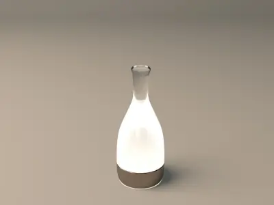 Bottle Lamp 3D model