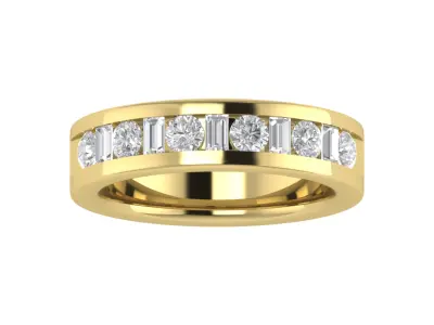 Women Ring  Render 3dm STL OBJ FBX TXT Details 3D print model 16