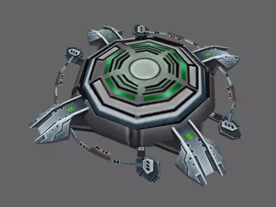 Transfer point 01 3D model