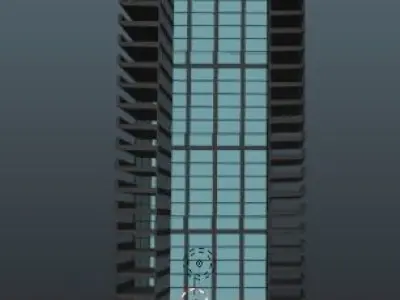 city high Free 3D model