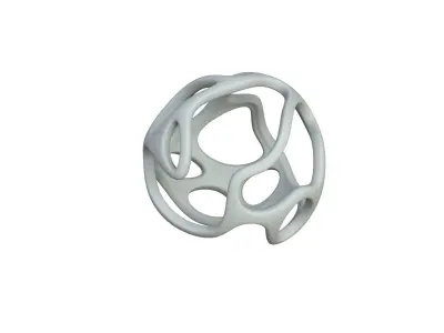 SciFi Cube Object No 38367 Low Poly Shape Texture