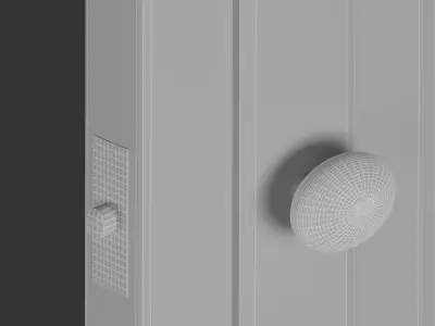 Doors Low-poly 3D model order