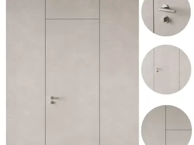  Door set 11 3D model