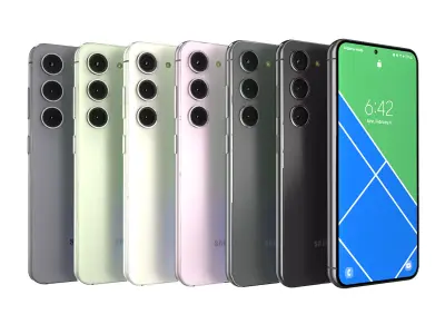 Samsung Galaxy S23 Full Colors 3D model