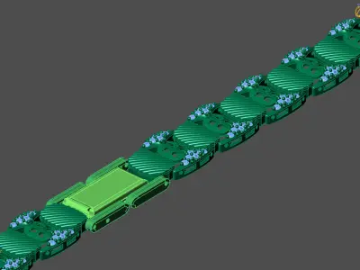 Womens Bracelets Gents Bracelets Mens Bracelets Bangles 3DM  3D print model