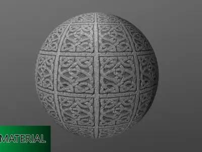 Chiseled stone Material Texture