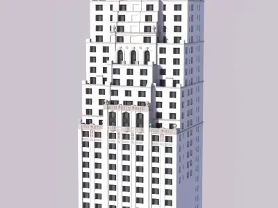 Hampshire House 3D print model