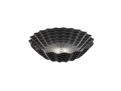 Cupcake Mold v1 008 Low-poly 3D model