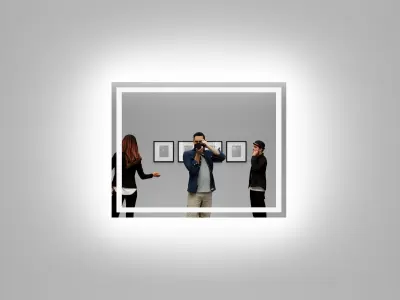 LED Mirror Free 3D model