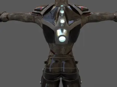 SOLDIER- FIRST ASSAULT TEAM Low-poly 3D model