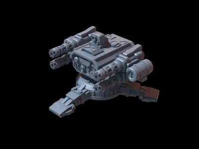 Sentry gun 3D print model