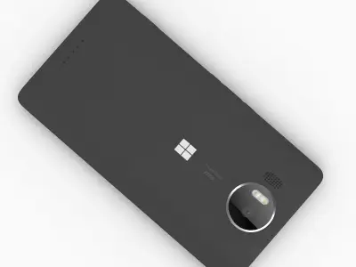 Microsoft Lumia 950 XL Black 3D model