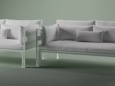 Jian Sofa 3D model