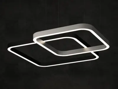 Ceiling Light Frame by Forstlight 3D model