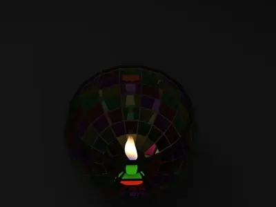 Candle Holder 3D model