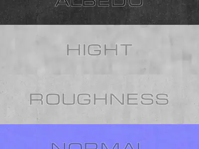 Asphalt 06 PBR Low-poly 3D model