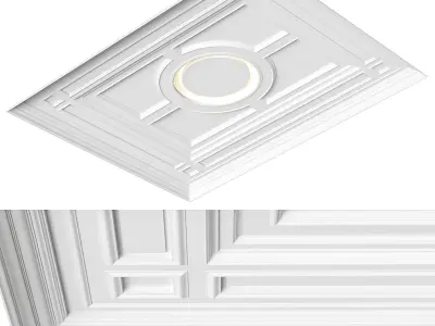 Classic ceiling RJ Easy Design 13 3D model